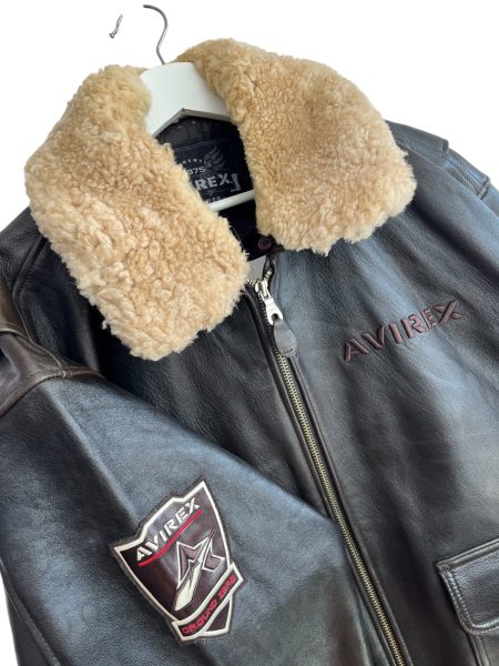 Avirex Ground Zero Brown Leather - Image 2