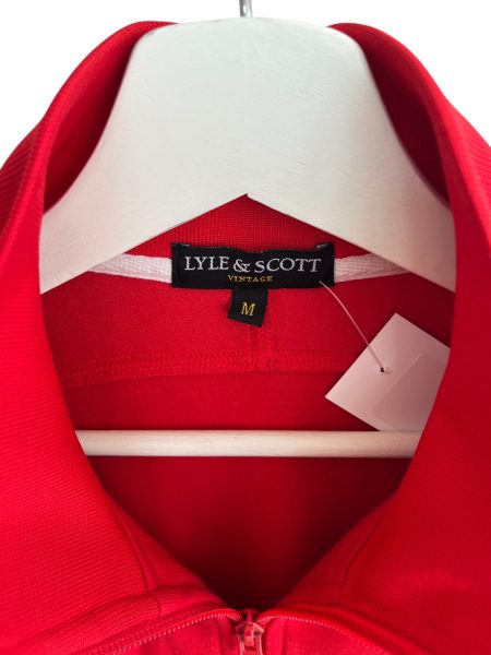 Lyle & Scott Vintage Red Track Jacket - Image 2