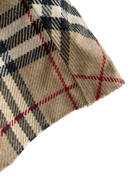 Burberry Nova Check Pleated Midi Skirt - Image 5