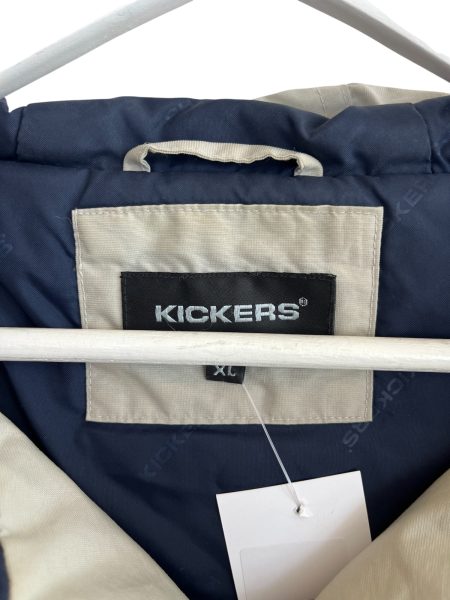 Kickers Hooded Cream Pullover Jacket - Image 2