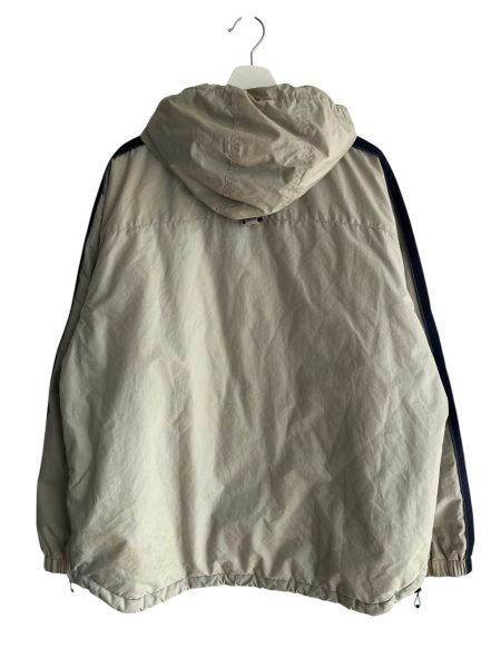 Kickers Hooded Cream Pullover Jacket - Image 3
