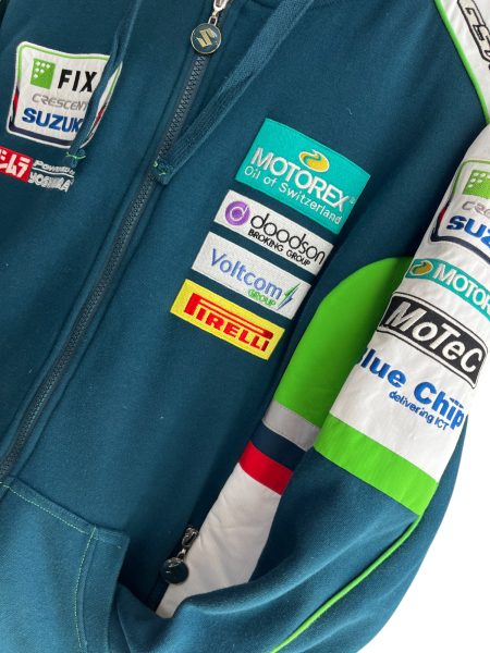 Suzuki Racing Embroidered Hooded Jacket - Image 4