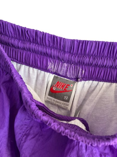 Nike 90s Shell Suit Purple Bottoms - Image 2