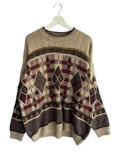 The Sweater Shop Brown Knitted Sweatshirt