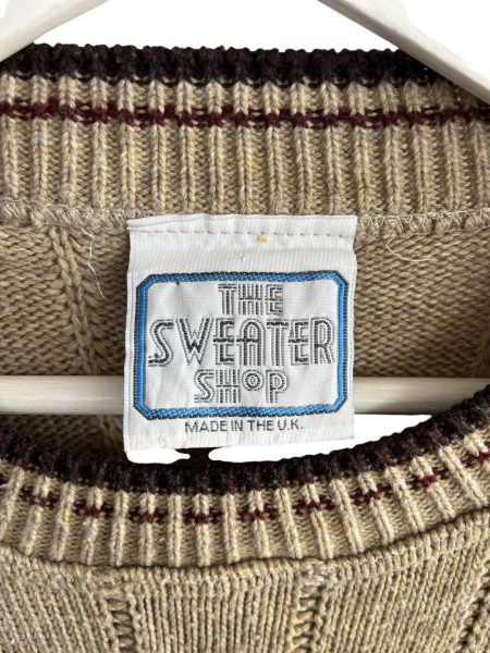 The Sweater Shop Brown Knitted Sweatshirt - Image 2
