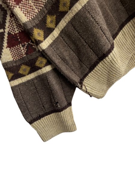 The Sweater Shop Brown Knitted Sweatshirt - Image 4