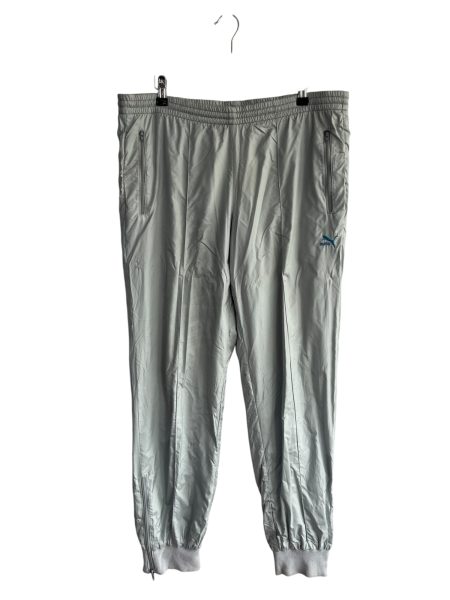 90s Puma Grey Colour Block Shell Suit - Image 4