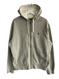 Polo Ralph Lauren Grey Zip Up Hoodie