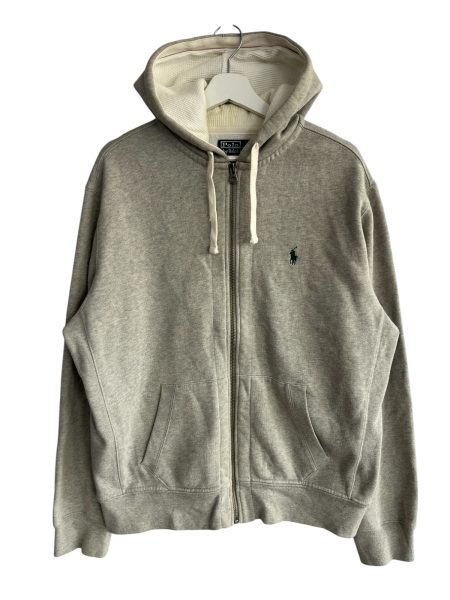 Polo Ralph Lauren Grey Zip Up Hoodie