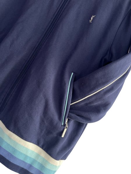 YSL Navy Track Jacket - Image 4