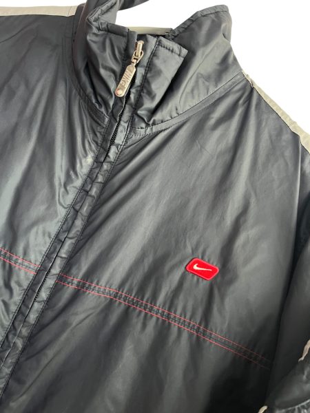 00s Nike Padded Black Jacket - Image 5