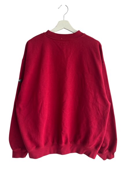 Reebok Essentials Spellout Red Sweatshirt - Image 2