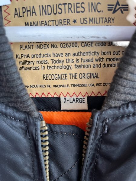 Alpha Industries Black Bomber Jacket - Image 2