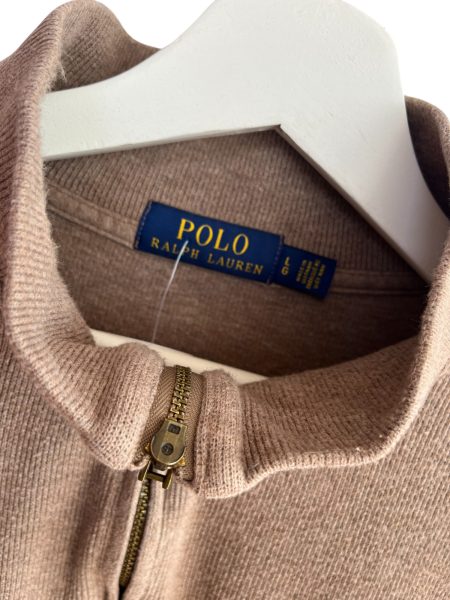 Polo Ralph Lauren Brown Knit Pull Over - Image 2
