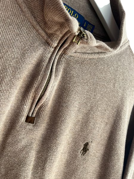 Polo Ralph Lauren Brown Knit Pull Over - Image 4