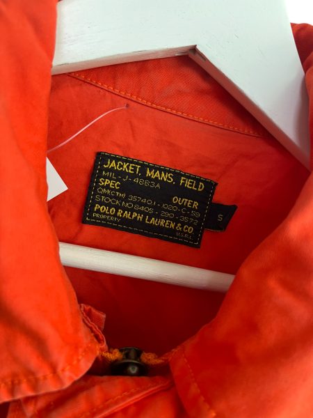 Polo Ralph Lauren Orange Cargo Jacket - Image 2