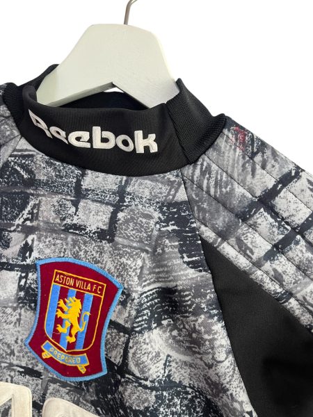 1995 Aston Villa FC Reebok Goalkeeper Shirt - Image 4