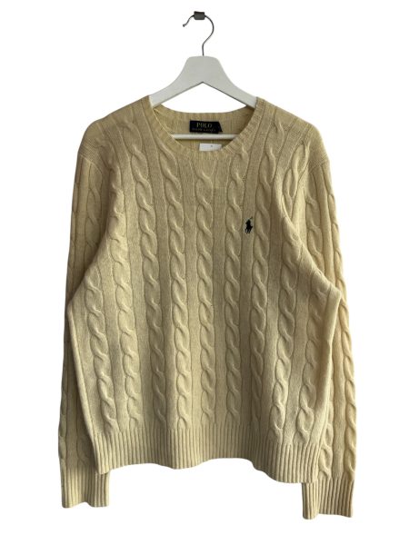 Polo Ralph Lauren Cream Cable Knit 