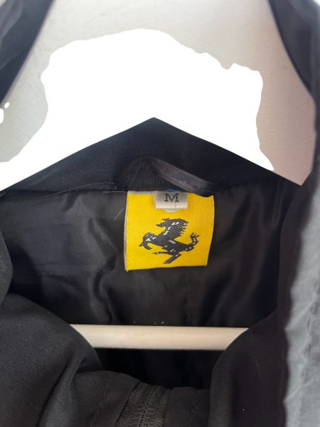 Ferrari F1 Embroidered Bomber Jacket - Image 2