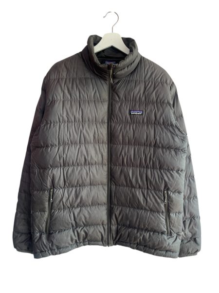 Patagonia Grey Padded Goose Down Jacket