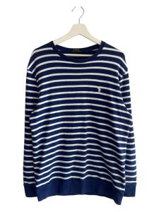 Polo Ralph Lauren Blue Stripe Sweatshirt