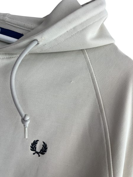 Fred Perry Sportswear Cream Hooded Track Jacket - Image 4