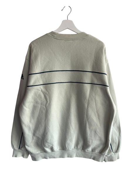 90s Adidas Cream Sweatshirt - Image 3