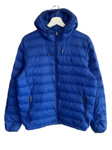 Polo Ralph Lauren Blue Hooded Puffer Jacket