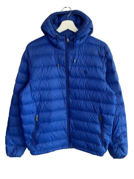Polo Ralph Lauren Blue Hooded Puffer Jacket