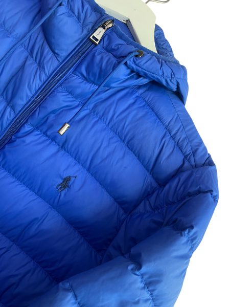 Polo Ralph Lauren Blue Hooded Puffer Jacket - Image 3